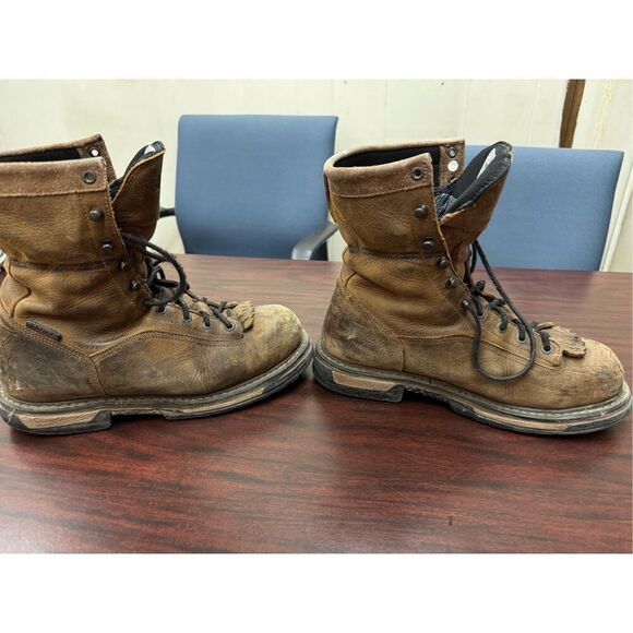 Rocky Men’s Steel Toe Work Boots Size 10.5 - Picture 5 of 10